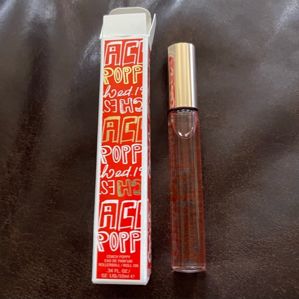 Brand new coach perfume "poppy" rollerball